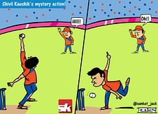 Comic: Shivil Kaushik's mystery action
