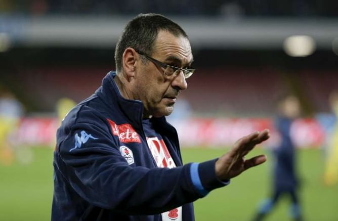 Napoli unfazed by pressure, says coach Sarri