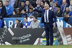Ranieri praises Leicester heart, stays silent on referee