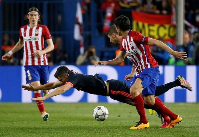 Saul stunner gives Atletico advantage over Bayern