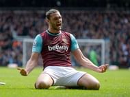 Andy Carroll West Ham Arsenal 2016