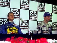Michael Schumacher Damon Hill 1994 Australian GP