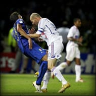Marco Materazzi Zinedine Zidane 2006