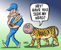 Comic: MS Dhoni heroics in final after distasteful photoshopped image emerges online