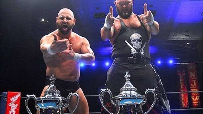 5 feuds for Anderson and Gallows as a tag team