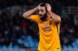 Barcelona midfielder Arda Turan misses training due to gastritis