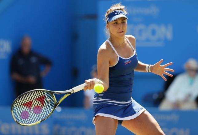 Belinda Bencic out for a month due to back injury