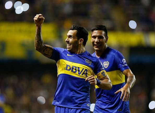 Copa Libertadores: Boca Juniors top group coutesy of Carlos Tevez double