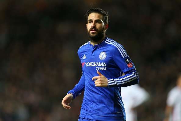 Cesc Fabregas' 5-a-side team features an Arsenal legend but no Chelsea teammate