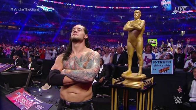 Baron Corbin Wins Andre the Giant Battle Royal in WWE Wrestlemania 32