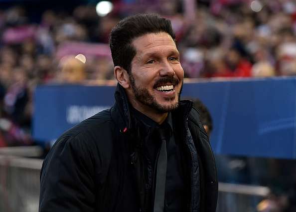 Atletico Madrid manager Diego Simeone hails players after knocking Barcelona out of Champions League