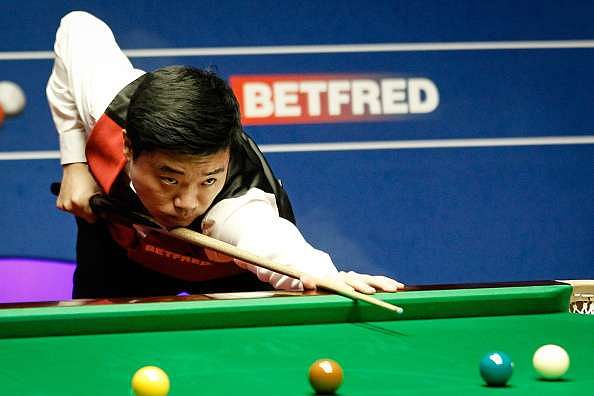 World Snooker Championship: Ding Junhui equals century record for semi-final lead