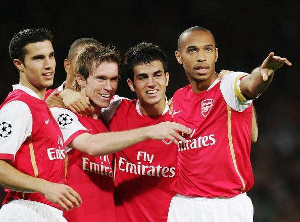Cesc Fabregas rates Thierry Henry as the best player he's played with after Lionel Messi
