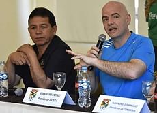 FIFA president Gianni Infantino impressed by Bolivia's sports investments