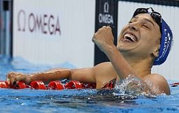 Larissa Oliveira sets South American 100m freestyle record at Olympics test event
