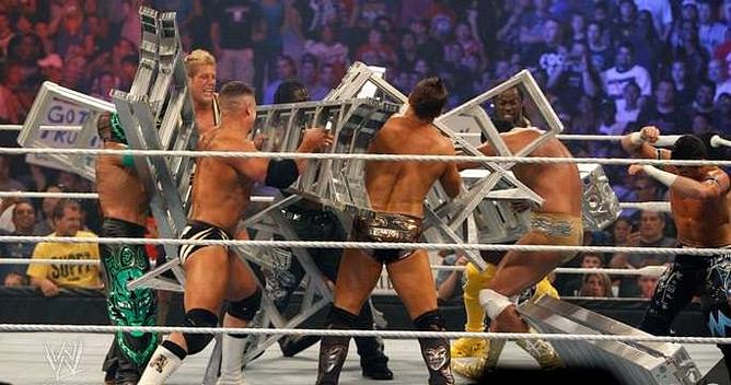 [VIDEO] WWE Money In The Back ladder match...in a small town in India?!
