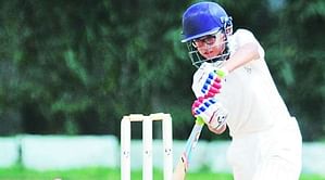 Junior wall: Rahul Dravid's son Samit scores century for club side