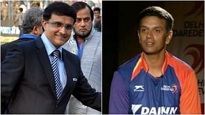 What transpired when Sourav Ganguly bumped into old mate Rahul Dravid