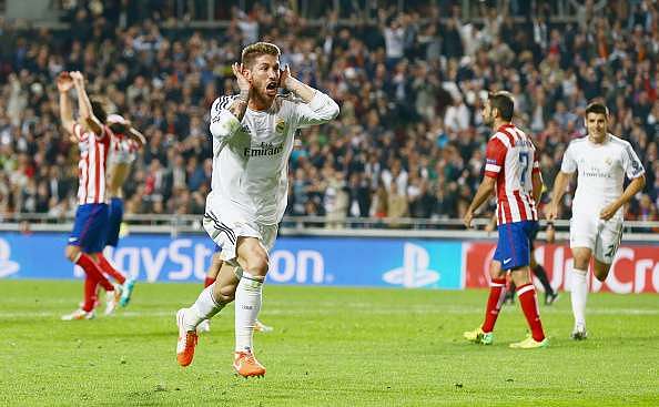 5 times rivals met in the UEFA Champions League final