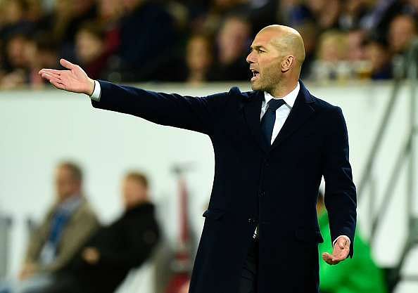 Zidane blames Clasico exertions for Champions League loss against Wolfsburg