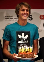 Alexander Zverev celebrates his birthday on Wednesday