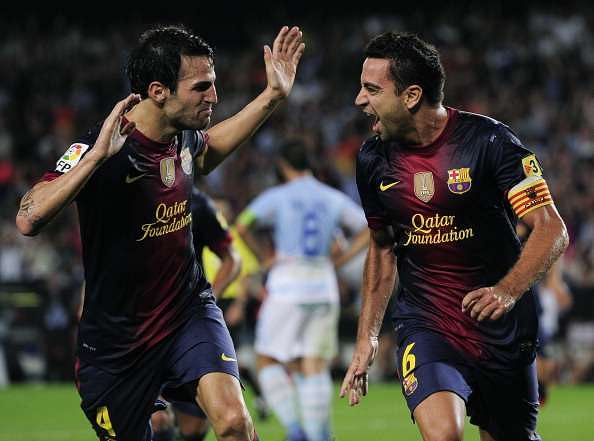 Cesc Fabregas snubs Xavi and Iniesta while revealing the best midfielder he's played with