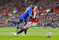 Leicester draw at Man United to move to brink of title