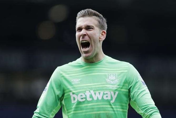 West Ham bring Randolph in for injured Adrian