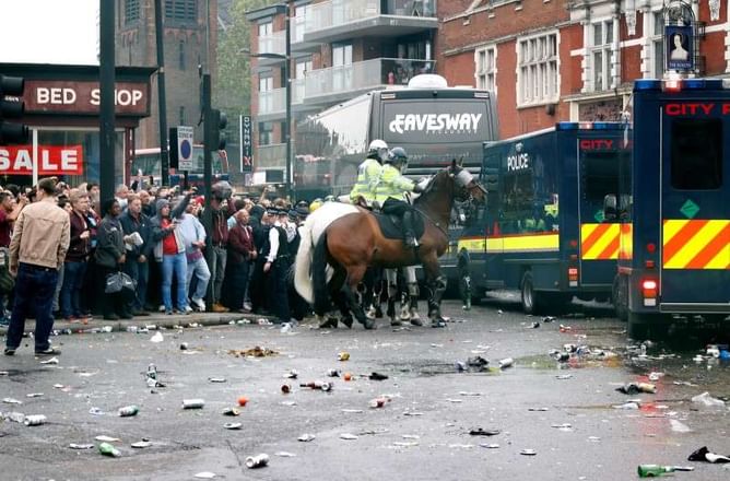 Life bans in store for unruly Hammers fans