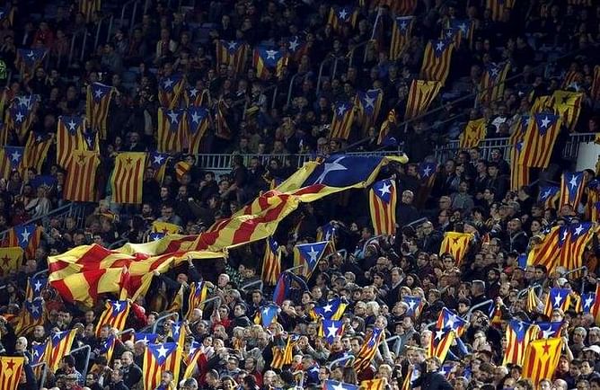Barcelona condemn nationalist flag ban in Cup final
