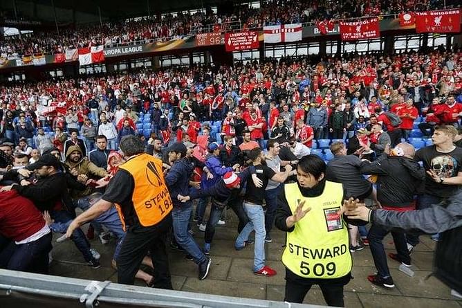 Sevilla, Liverpool charged after crowd trouble at final