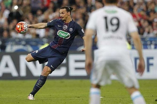 Ibrahimovic bids farewell to PSG with French Cup win