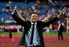Luis Enrique thrilled with Barcelona's season