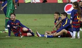 Barca's double double hailed in Spanish media