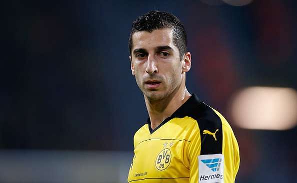 Dortmund's Mkhitaryan is 2015-16 Bundesliga's footballer