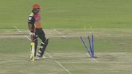 amit mishra run out