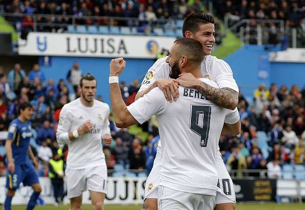 Real Madrid duo James Rodriguez and Karim Benzema want to stay at Real Madrid