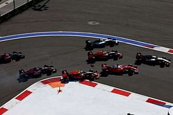 Russian GP: Red Bull's Daniil Kvyat apologises to Sebastian Vettel for crash