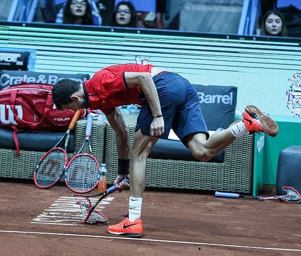 Istanbul Open Tennis: Grigor Dimitrov loses temper and final to Diego Schwartzman