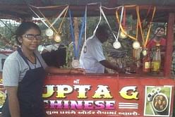 Why Gujarat's state shooting champion is selling noodles on the streets of Baroda
