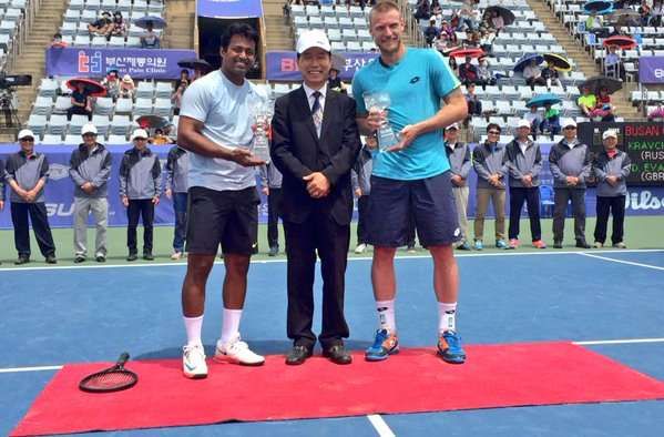 Leander Paes and Sam Groth win Busan Challenger title