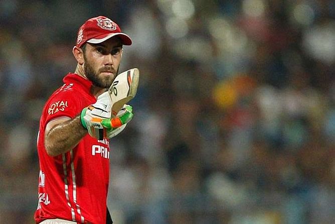 Glenn Maxwell rested for IPL matches because of side strain