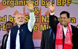 Narendra Modi impressed with Sarbananda Sonowal's performance as sports minister at time of state polls