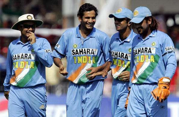Irfan Pathan has named the likes of Sehwag, Dravid and Dhoni