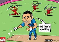 Comic: Zimbabwe upset India!
