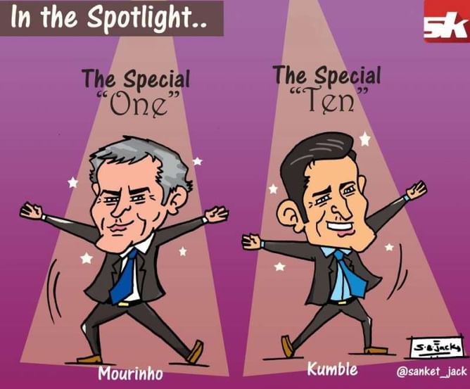 Comic: Anil Kumble the new head coach for Team India!