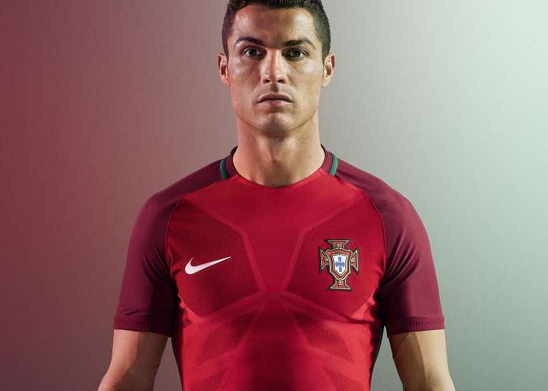 Cristiano Ronaldo 2016 Euro Champion Portugal Home Soccer Jersey M/L/XL