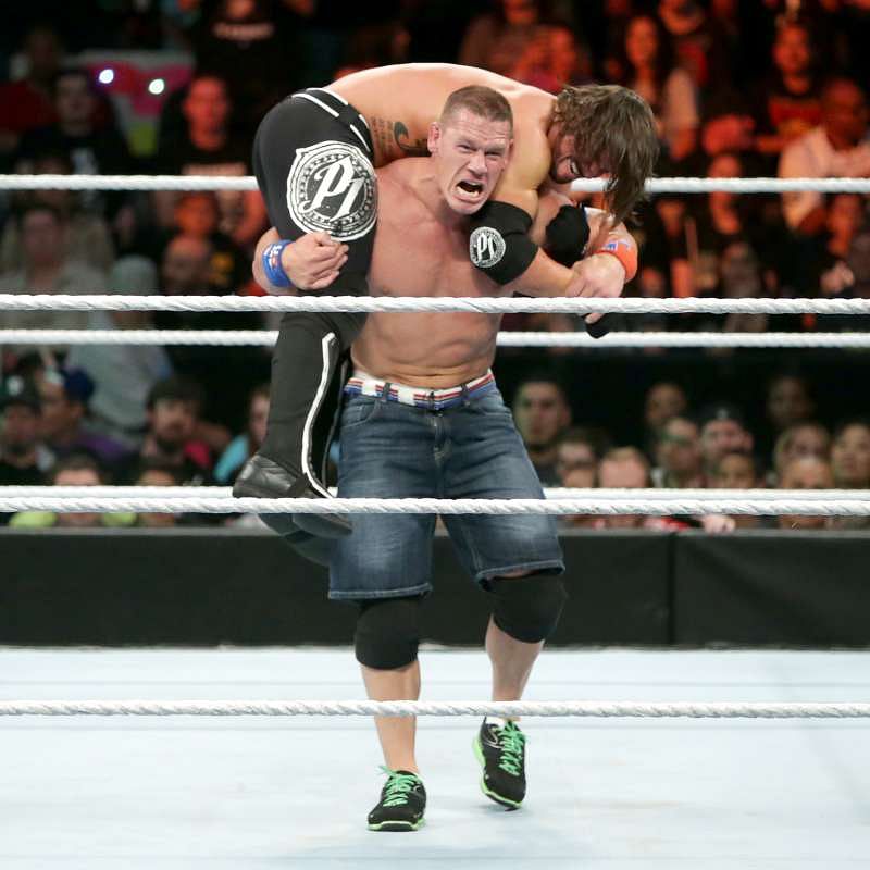 John Cena vs. AJ Styles: photos