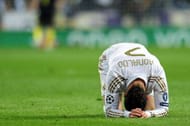 Ronaldo after his missed penalty which sent Real packing and the Decima dream waiting.