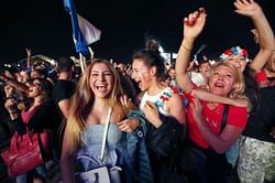 France fans in party mode after Euro 2016 win